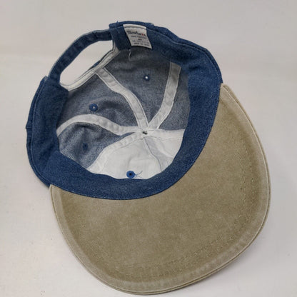 Sportsman Men's Slideback Hat Blue Size OSFA Blank Denim 100% Cotton