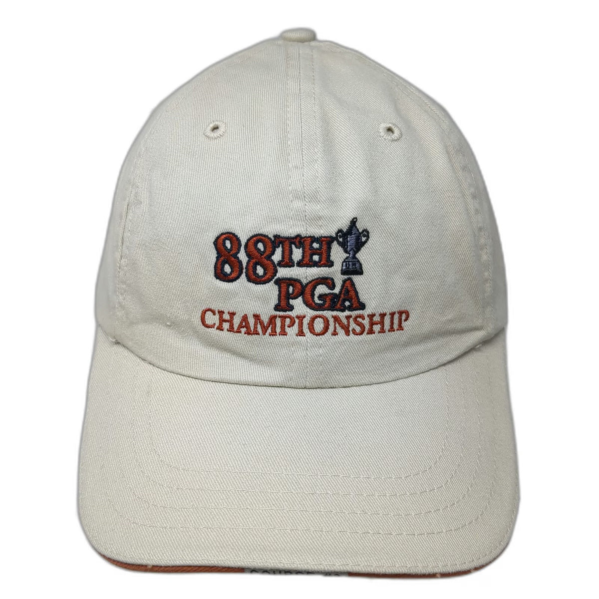 American Dry Goods 88th PGA Championship Medinah Beige One Size Baseball Cap Hat