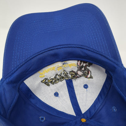 Larry's French Market Strapback Hat Blue One Size Adjustable Otto