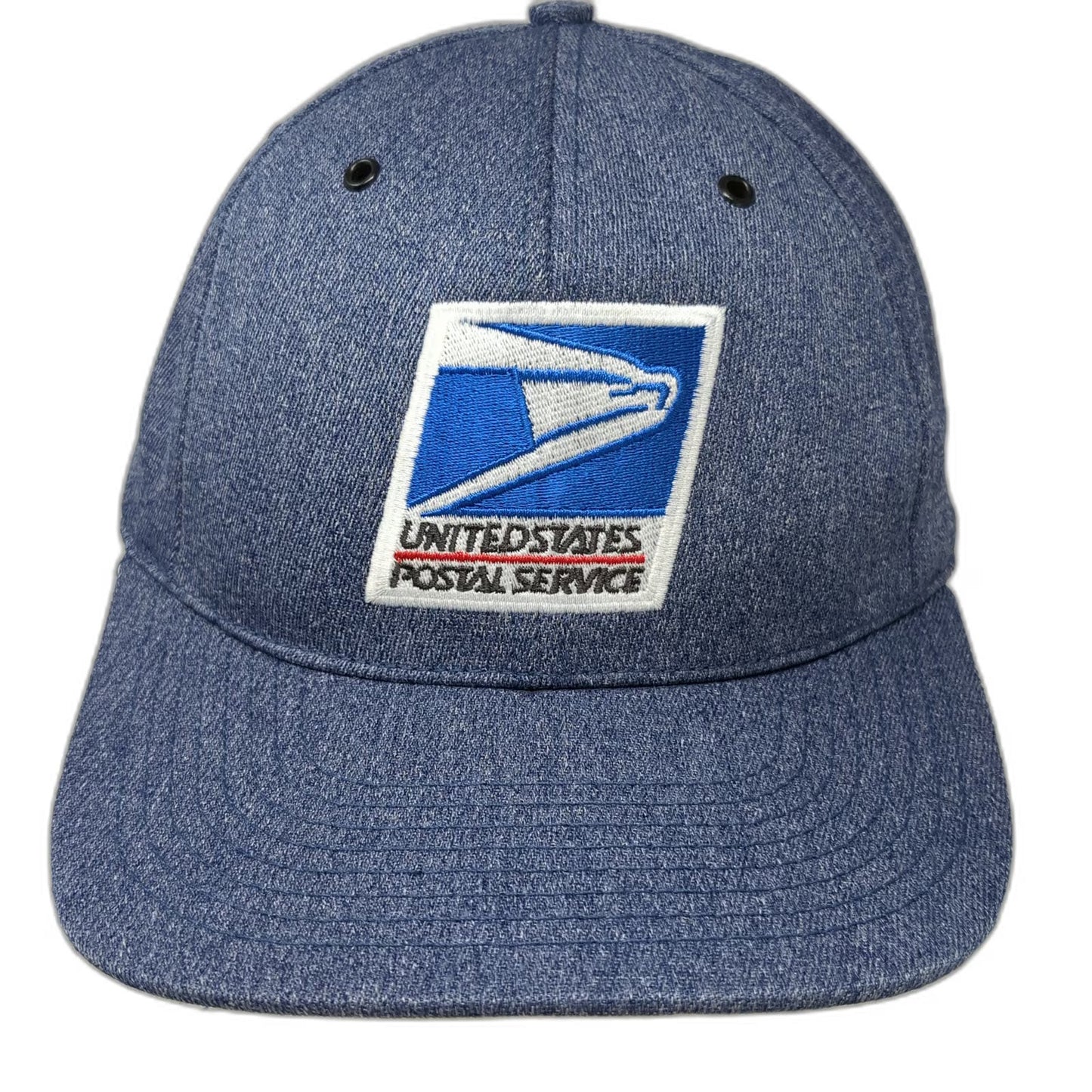USPS United States Postal Service Snapback Blue L Made in USA Hat Vintage