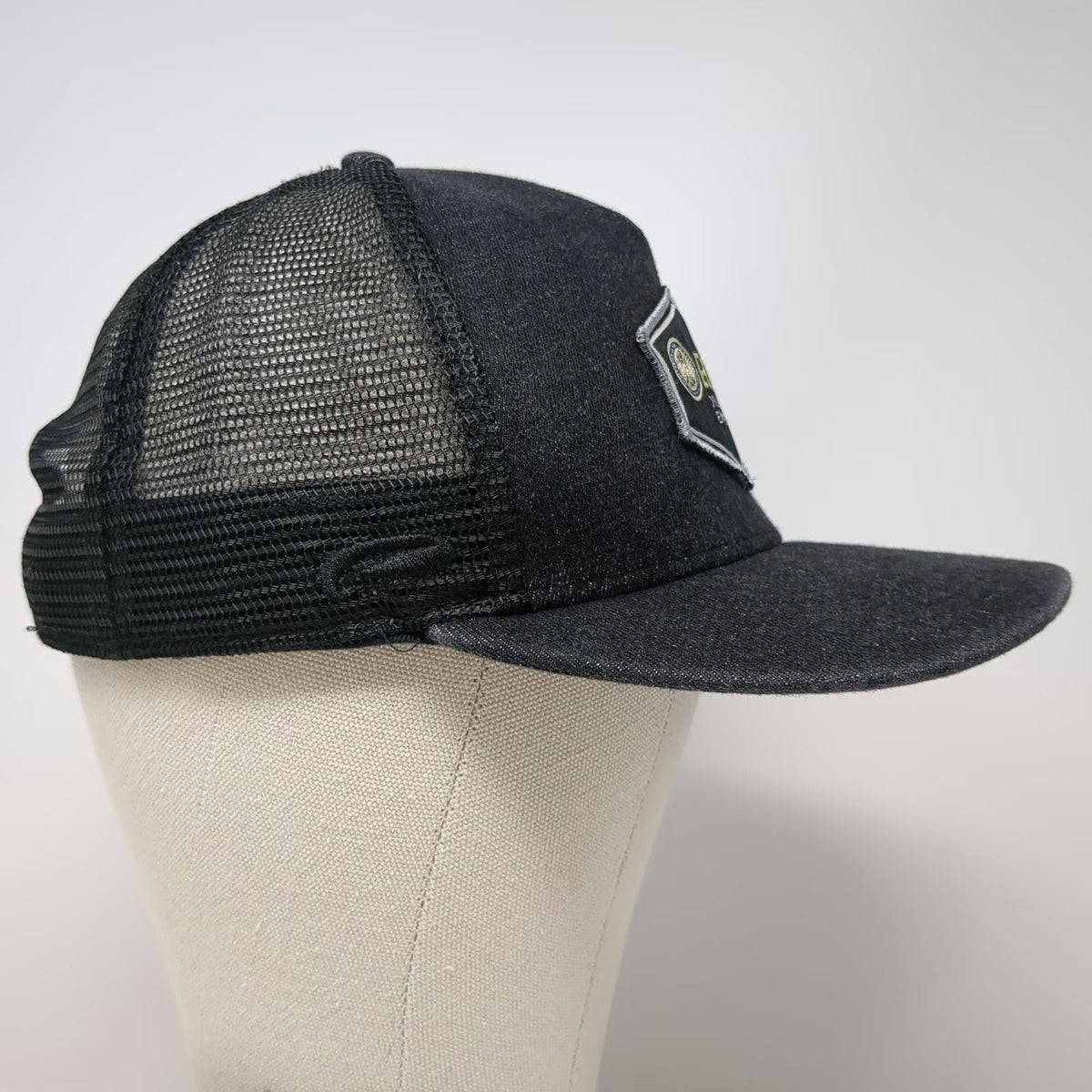 Pukka Trucker Hat Black One Size PGA 2019 Fashion Demo Experience Mesh Snapback