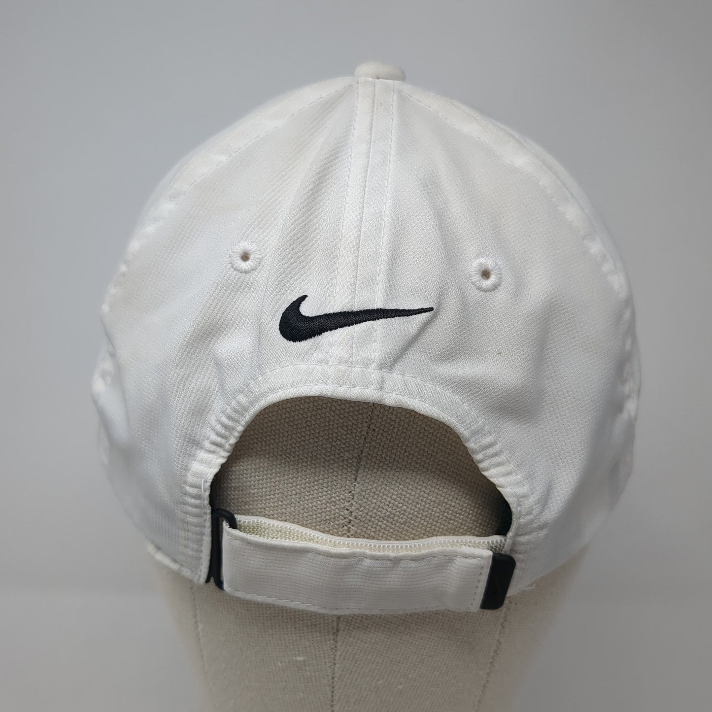 PGA National Resort And Spa Strapback Hat White One Size Nike Swoosh