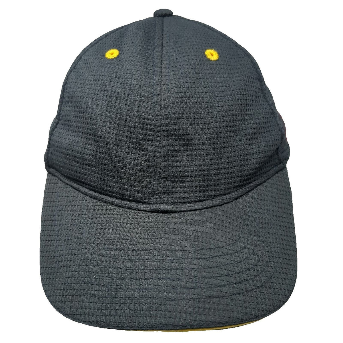 Apparel Collection Snapback Blue Hat One Size McDonalds Logo Side Patch Yellow