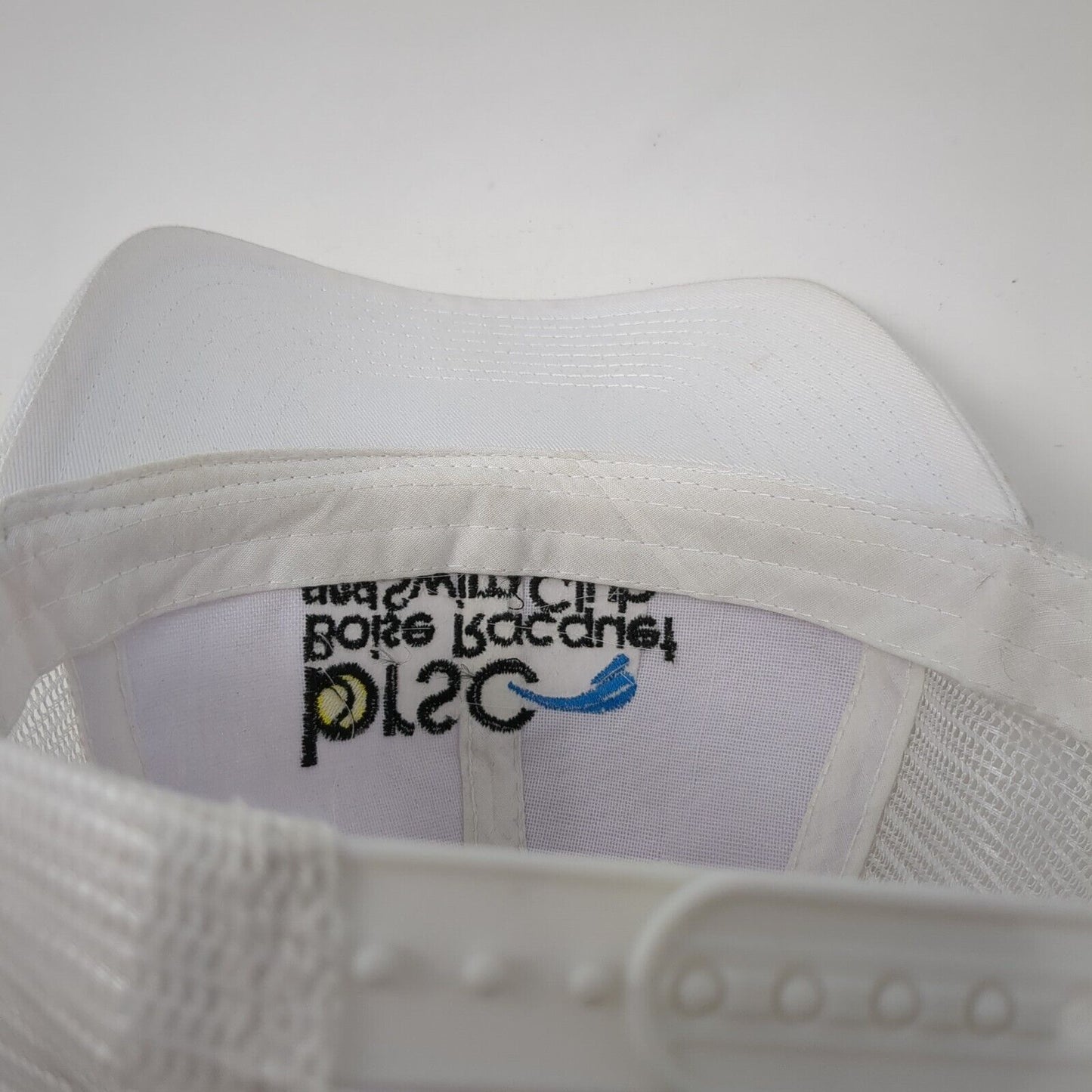 Boise Racquet and Swim Club Snapback Trucker Hat White One Size Mesh Back