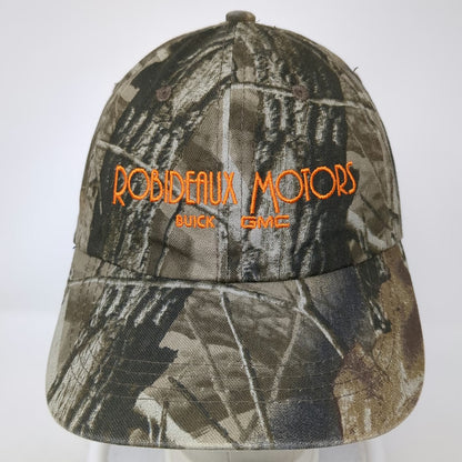 Port Authority Baseball Cap Green Camo One Size Robideaux Motors Buick GMC Hat
