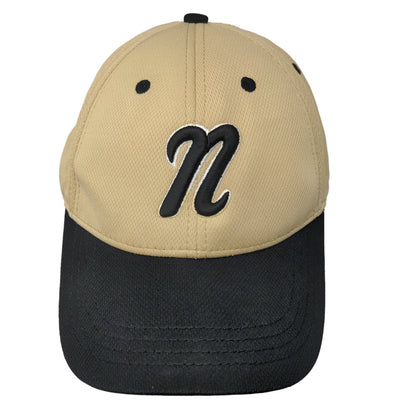 Boombah Men's Strapback Hat Tan Embroidered Logo N 100% Polyester