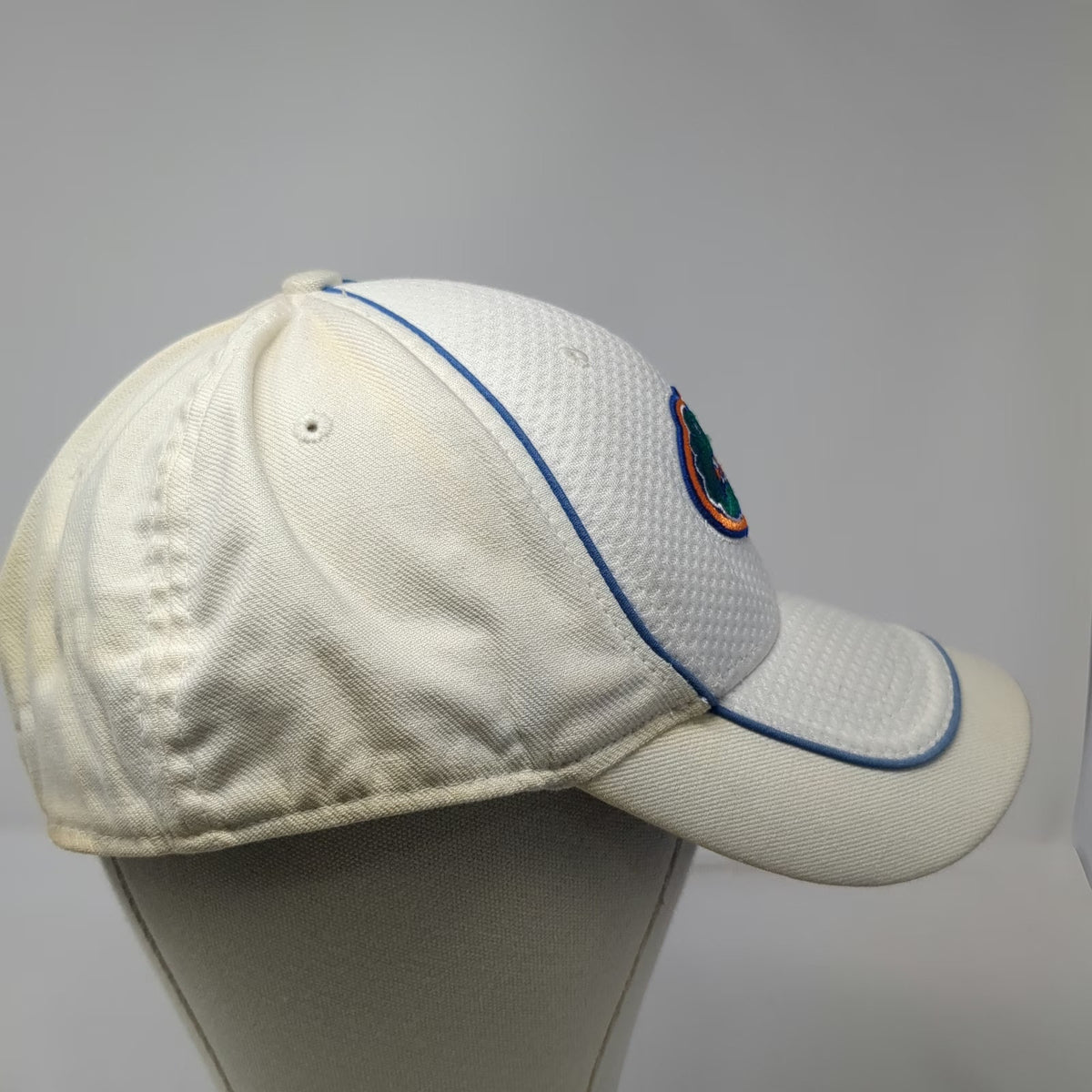 Florida Gators NCAA Nike Elite Hat White Blue Orange Green One Size Curved Brim