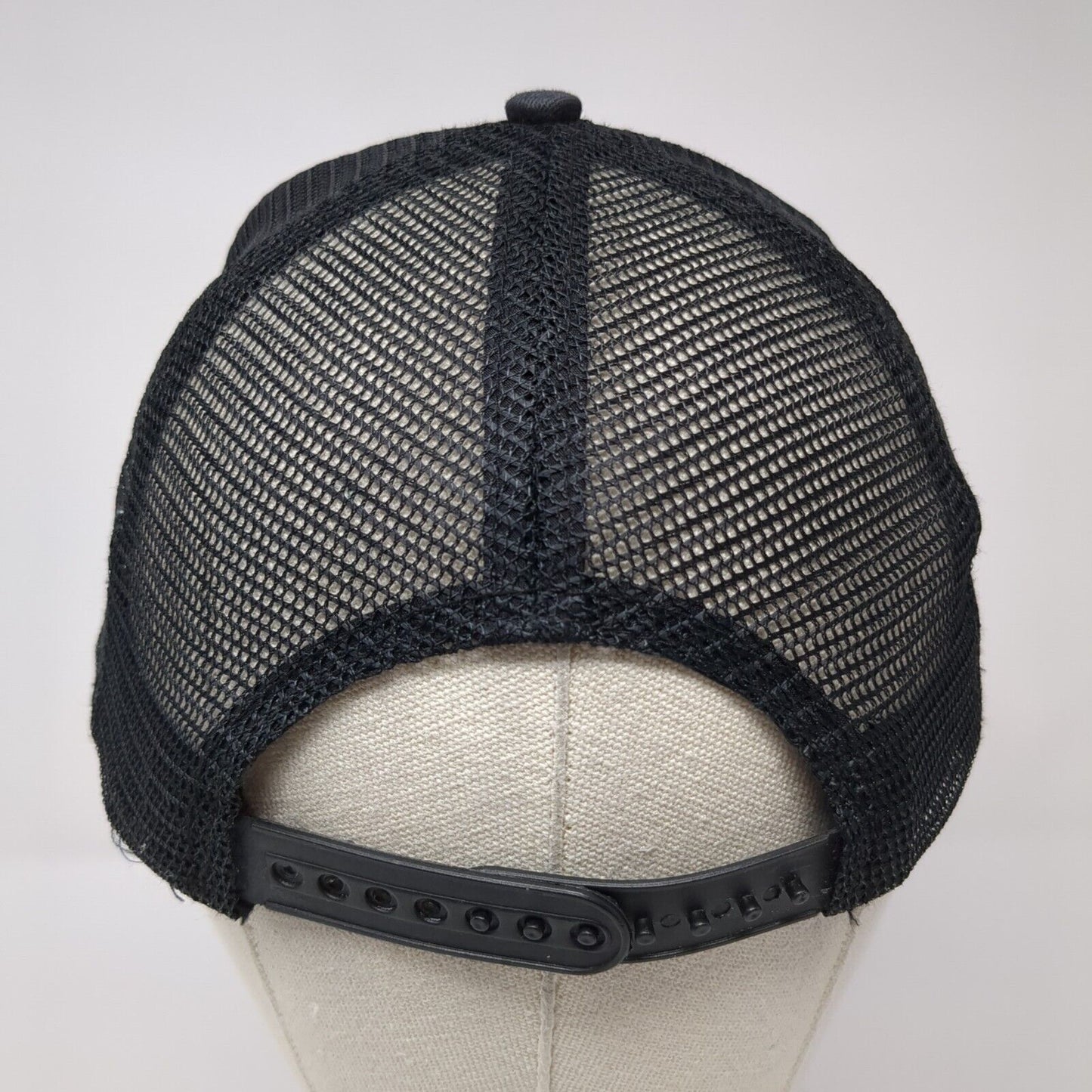 Idaho River Sports Since 1987 Snapback Trucker Hat Black OSFA Mesh Back Hit Wear