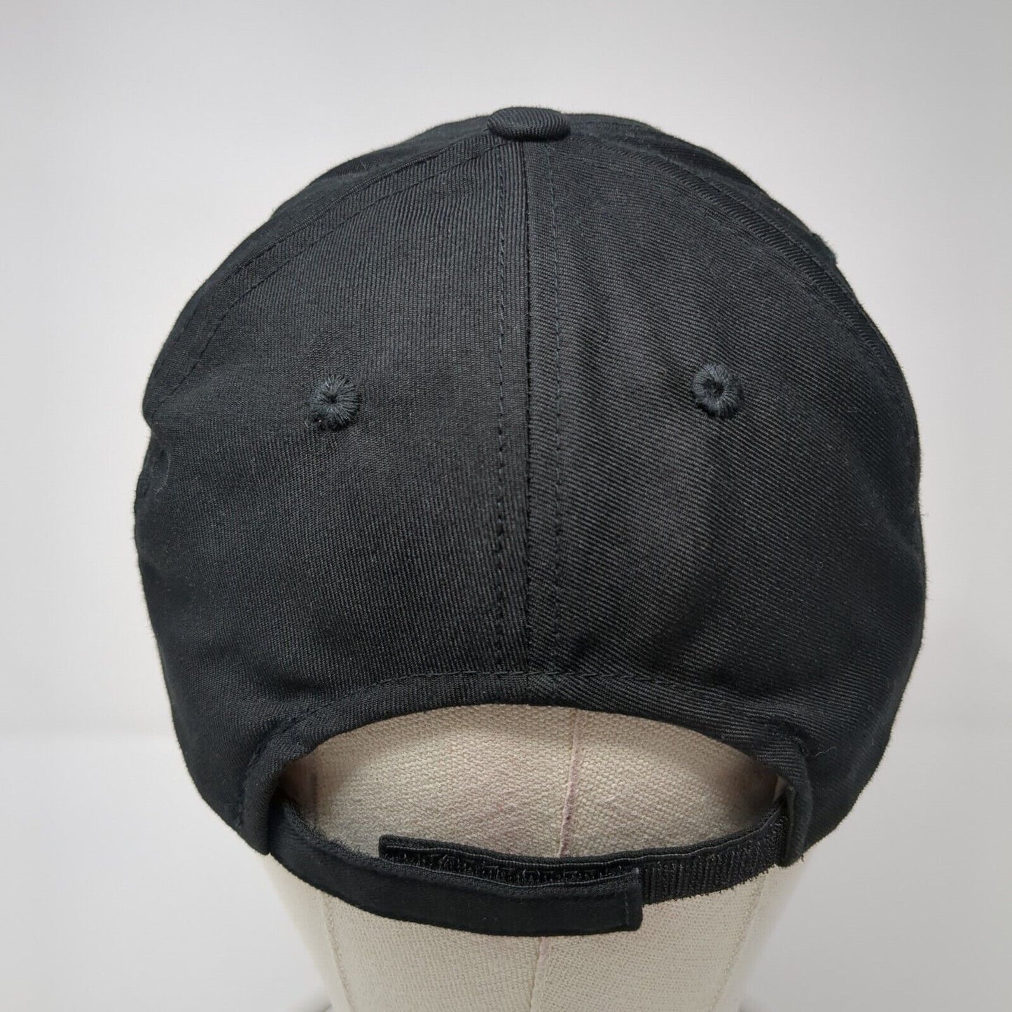 Chevrolet Racing Strapback Hat Black One Size Adjustable Embroidered District