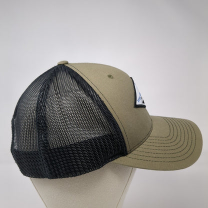 West End Trucking Donnelly ID Snapback Trucker Hat Green OS Mesh Back Richardson