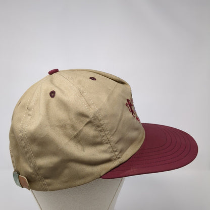 Champ Slideback Hat Multi One Size Adjustable Leather Strap Colorblock