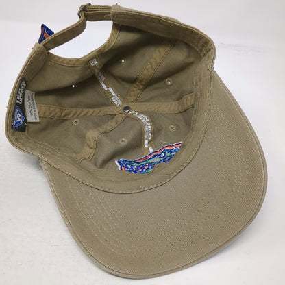 Florida Gators NCAA Top of the World Beige Cap One Size Embroidered Strapback