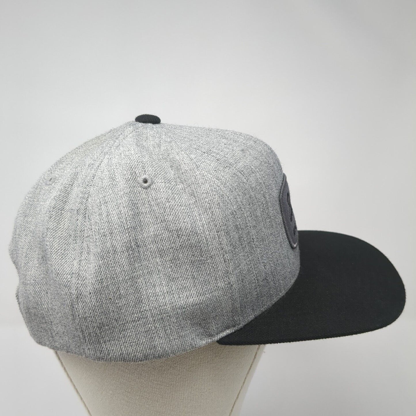 Brixton Mfg. Company Patch Snapback Hat Gray One Size Colorblock