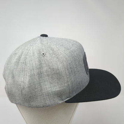 Brixton Mfg. Company Patch Snapback Hat Gray One Size Colorblock