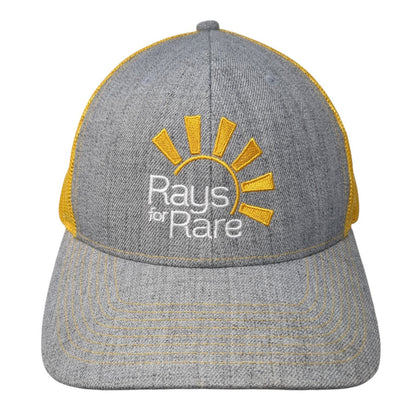 Rays For Rare Snapback Trucker Hat Multicolor One Size Mesh Back Fahrenheit