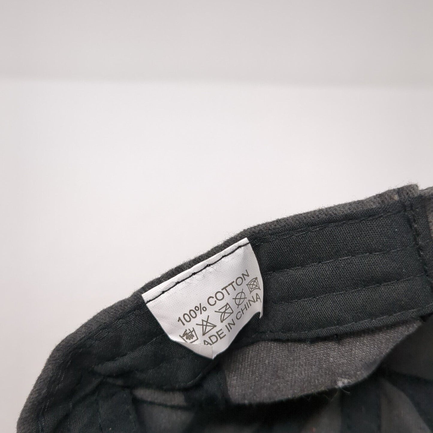 Hope Pink Ribbon Slideback Hat Gray One Size Adjustable Embroidered