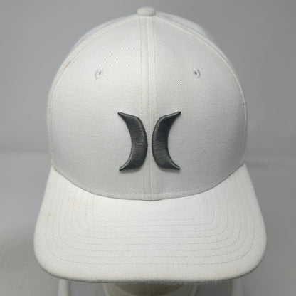 Hurley Baseball Cap White One Size Boise State Broncos Embroidered Logo Hat