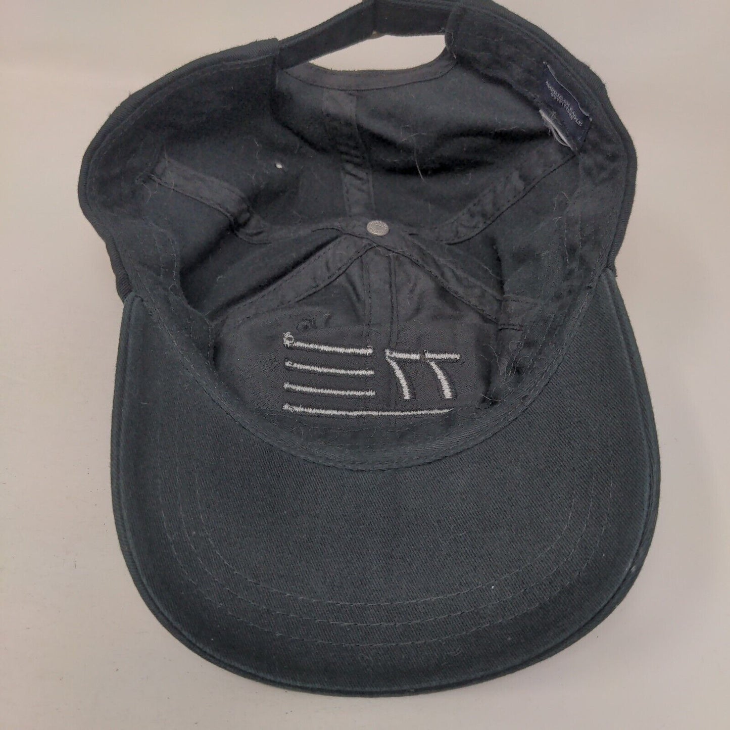77 Flag Slideback Hat Black One Size 6 Panel American Eagle Outfitters