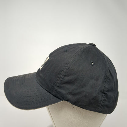 T&co. Strapback Baseball Cap Black OS Adjustable Embroidered Port Authority