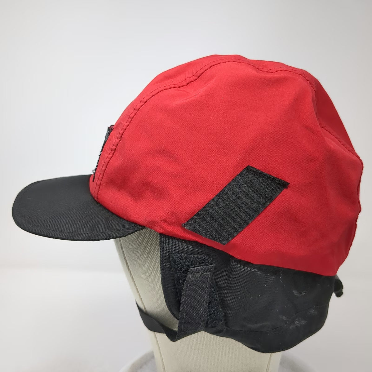 Outdoor Research Baseball Cap Red M Gore-Tex Ear Flaps Made in USA Toggle Hat