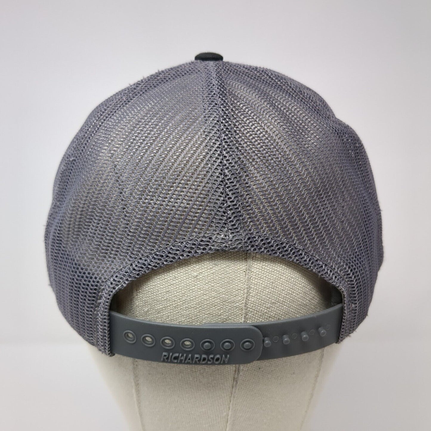 Premier Aggregates Patch Snapback Trucker Hat Black M/L Mesh Back