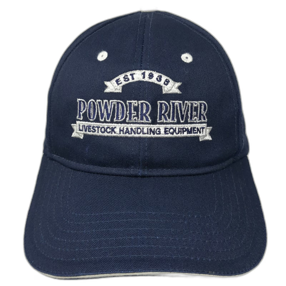 OTTO Baseball Cap Blue One Size Powder River Chute-Out Strapback Sandwich Hat