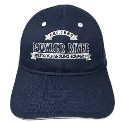 OTTO Baseball Cap Blue One Size Powder River Chute-Out Strapback Sandwich Hat