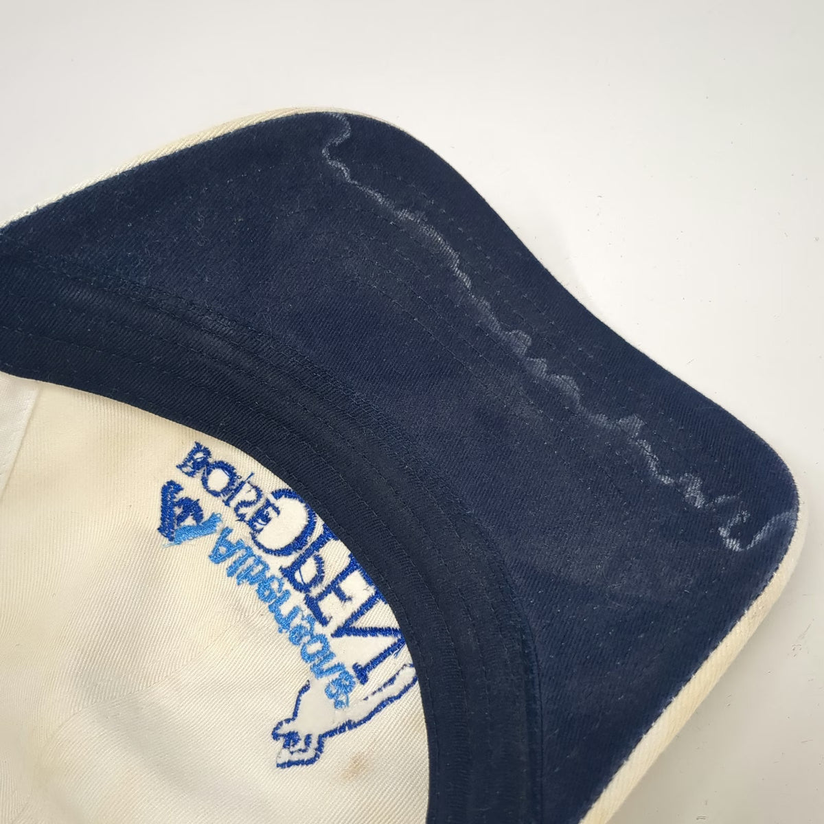 Ivory Albertsons Boise Open Golf Hat White One Size Baseball Cap Signed Kraft