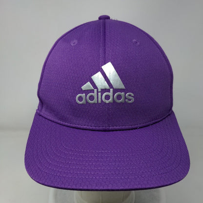 Adidas Women's Strapback Golf Hat Purple OSFW Adjustable Embroidered Polyester