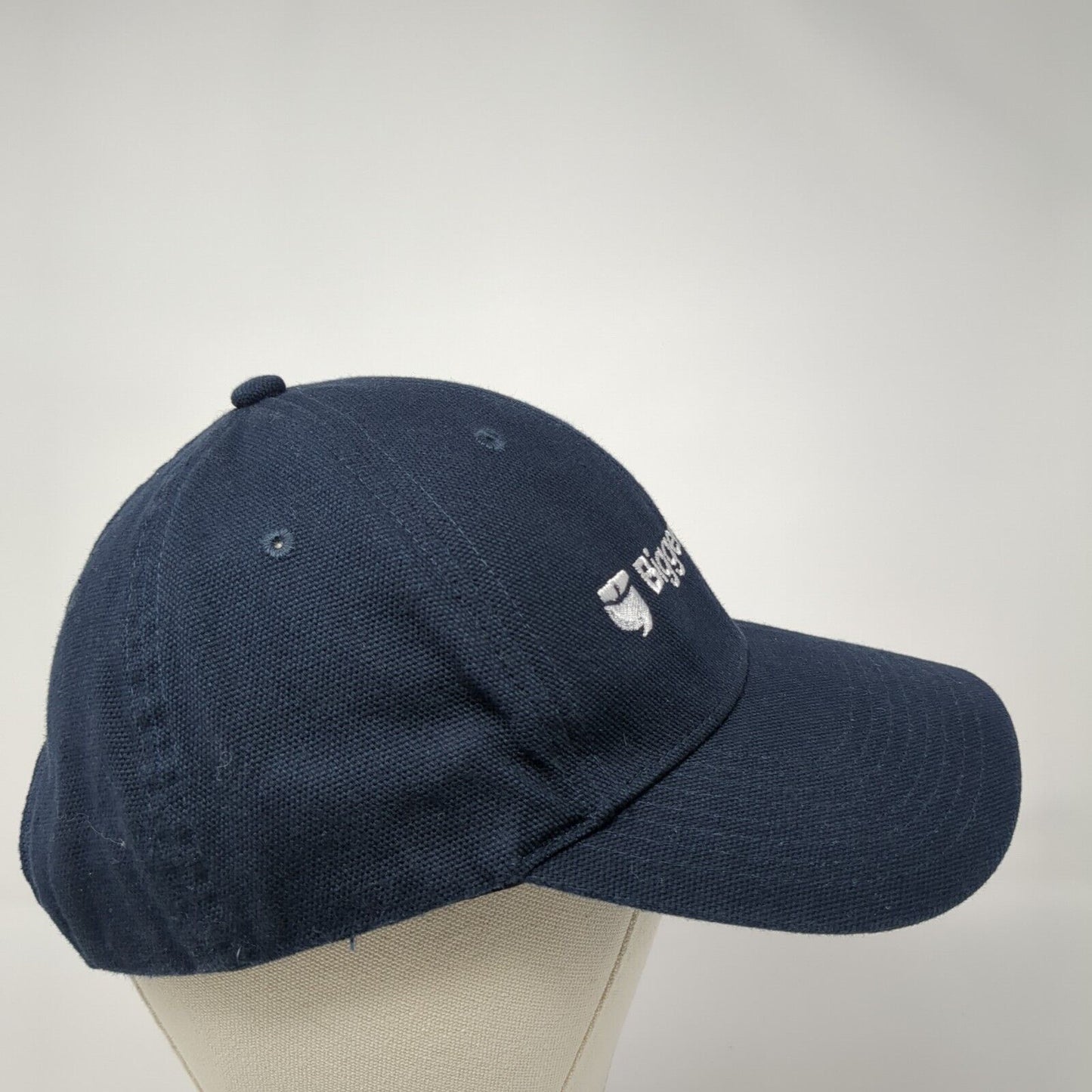 Bigger Pockets Snapback Hat Blue One Size Adjustable Embroidered Corner Stone