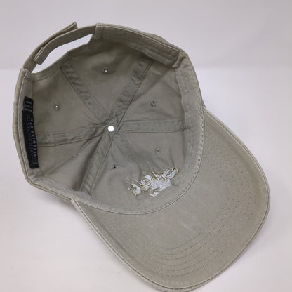 Silvey's Fly Fishing Strapback Hat Tan One Size Adjustable Fahrenheit