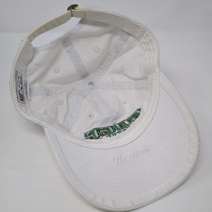 GOCC Swim Slideback Hat White One Size Adjustable Embroidered The Game