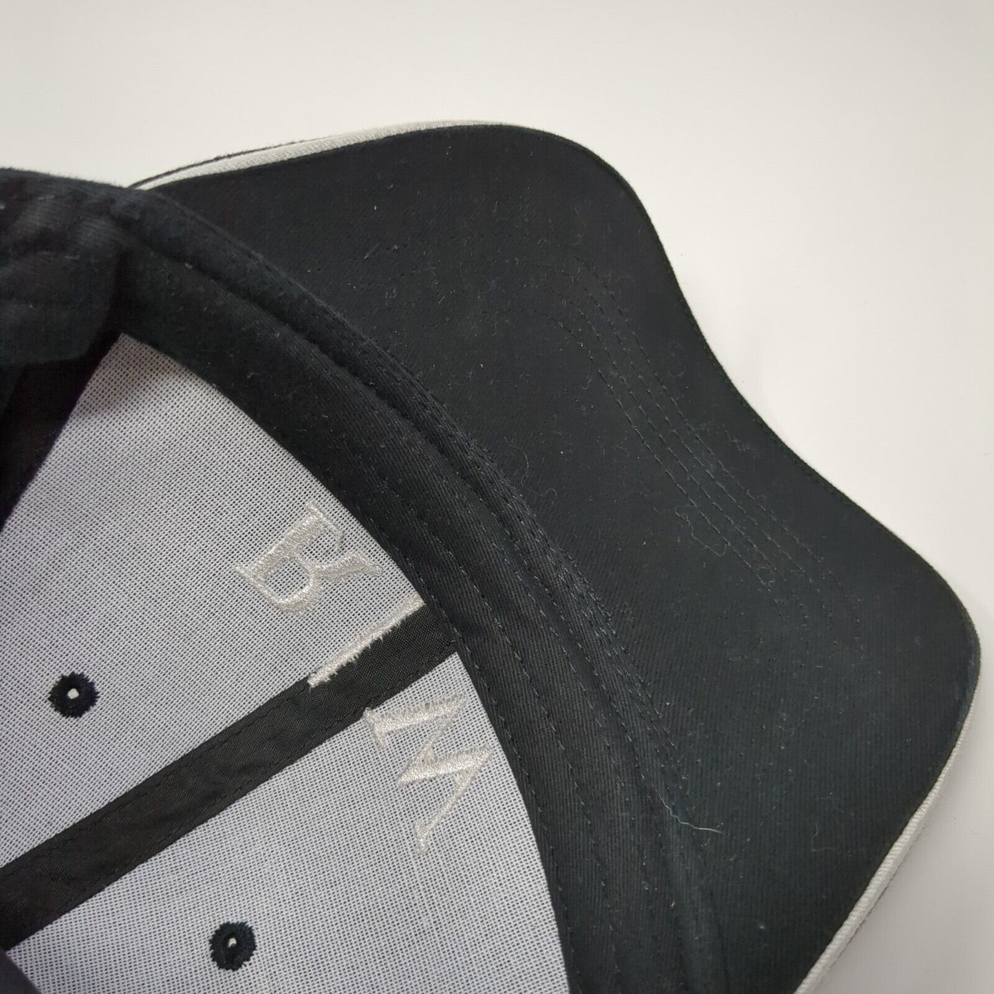 RW Strapback Hat Black OSFA Adjustable Embroidered 6 Panel Hit Wear