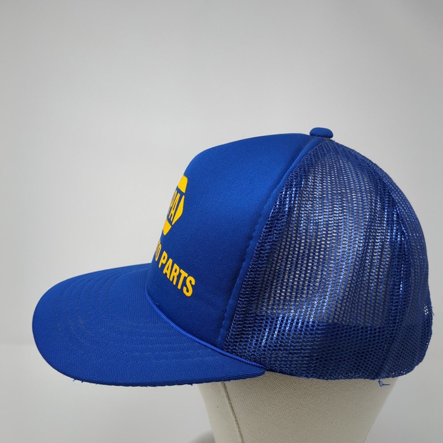 NAPA Auto Parts Trucker Hat Blue OS Adjustable Mesh Back Rope The Louisville