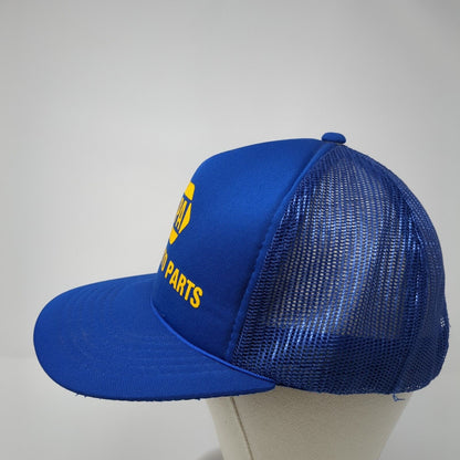 NAPA Auto Parts Trucker Hat Blue OS Adjustable Mesh Back Rope The Louisville
