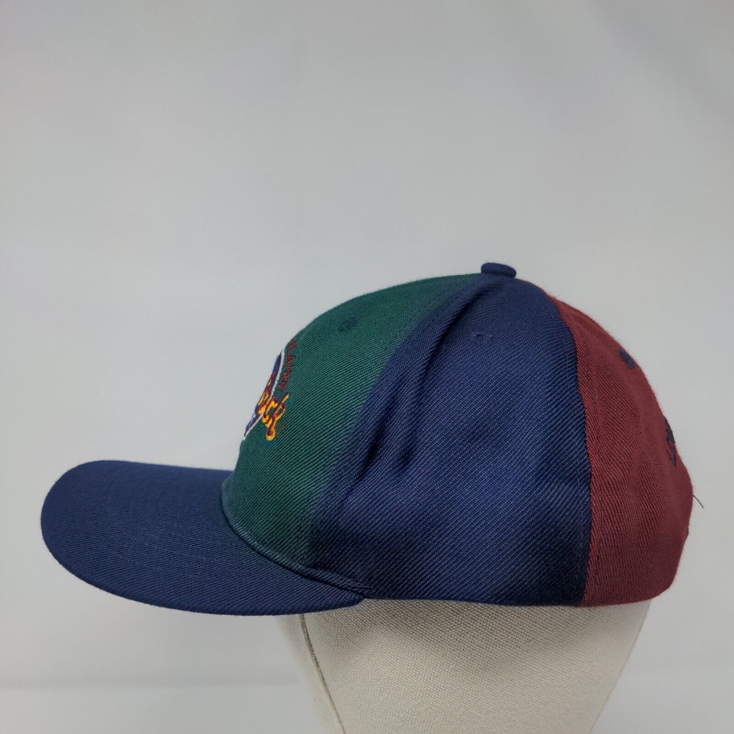 Hard Rock Cafe Maui Snapback Hat Multi OSFA Save The Planet Colorblock