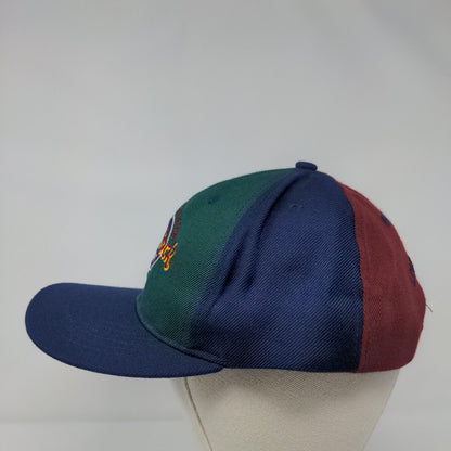Hard Rock Cafe Maui Snapback Hat Multi OSFA Save The Planet Colorblock
