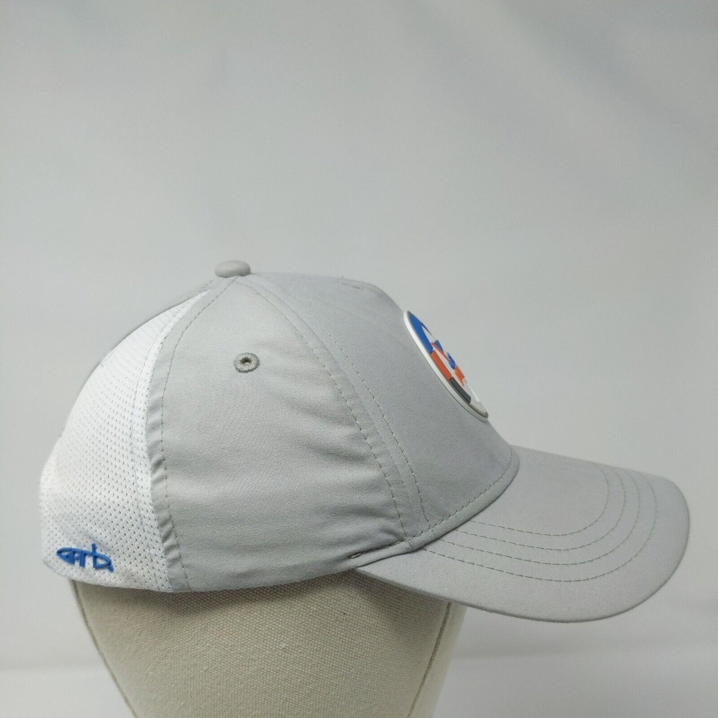 PGA Jr. League Kids Strapback Hat Gray Ages 5-12 Adjustable Breathable Garb