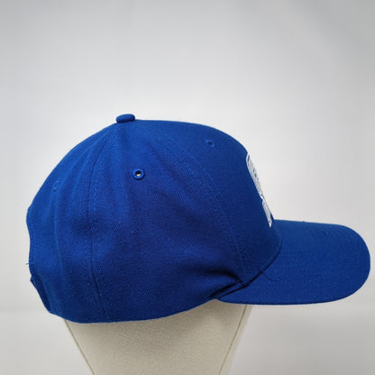 SB Strapback Hat Blue M/L Adjustable Embroidered Pro 514 Richardson Polyester