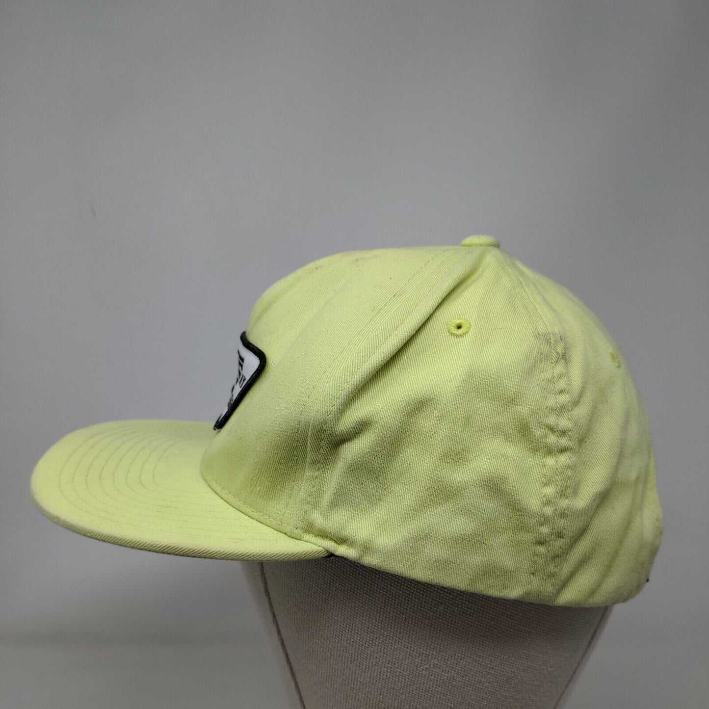 VANS Since 1966 Snapback Hat Green OSFA Adjustable Embroidered Vented Holes