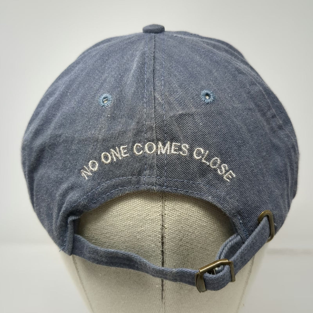 US Air Force Baseball Cap Blue One Size No One Comes Close Slideback Cotton Hat
