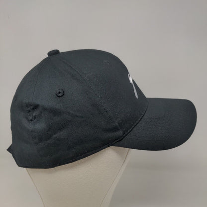 Outdoor Cap Boy's Strapback Hat Black Size Youth Embroidered A Logo