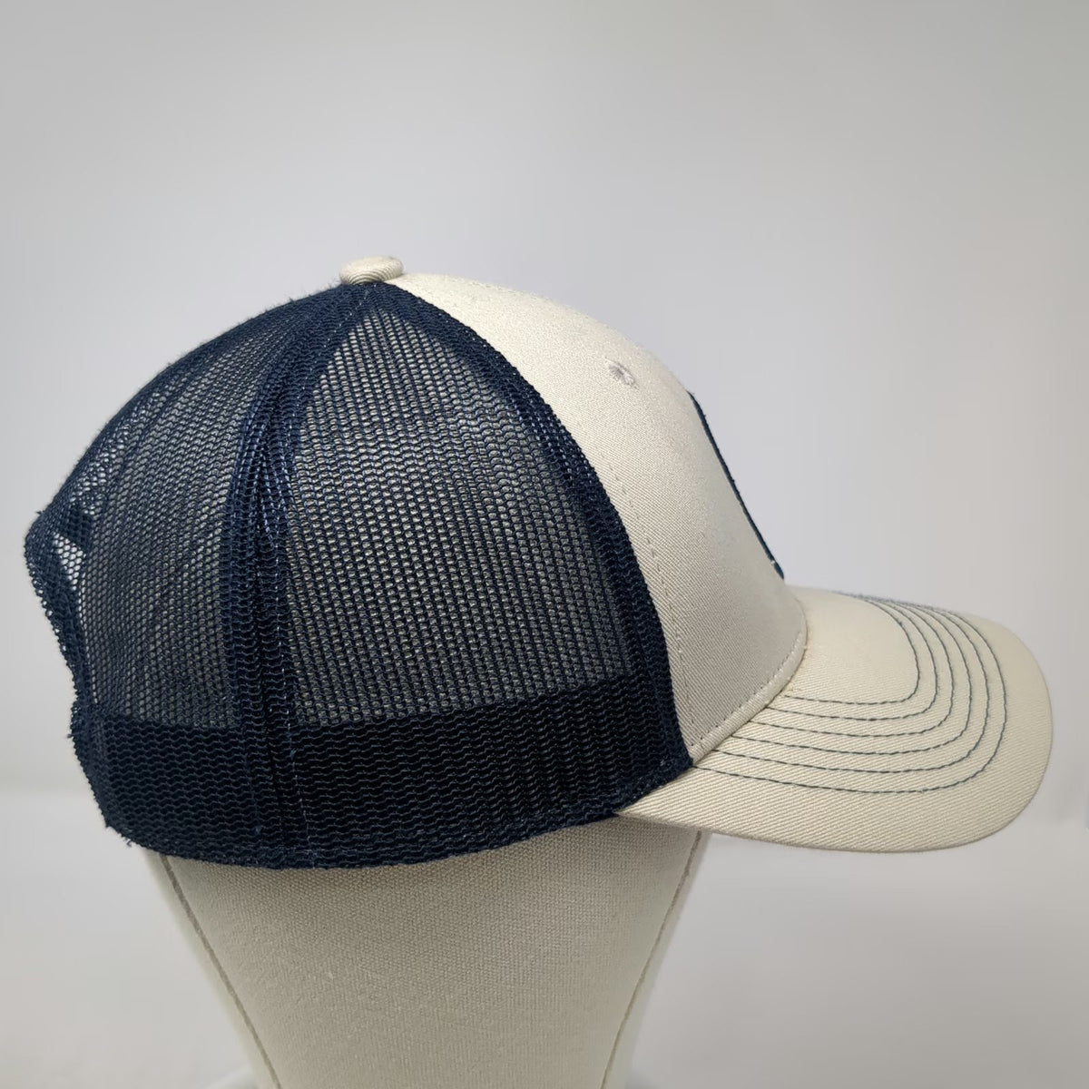 Outdoor Cap Trucker Hat Beige OSFM Rural King Windmill Snapback Mesh Farm Store