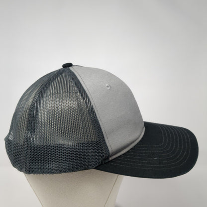 T-Meridian Snapback Mesh Back Trucker Hat Gray One Size Port Authority