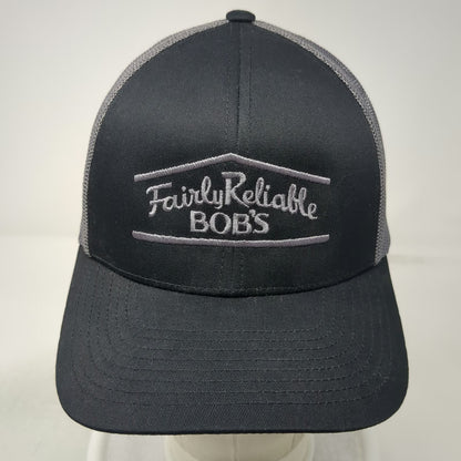 Pacific Headwear Trucker Hat Black One Size Fairly Reliable Bobs Mesh Snapback