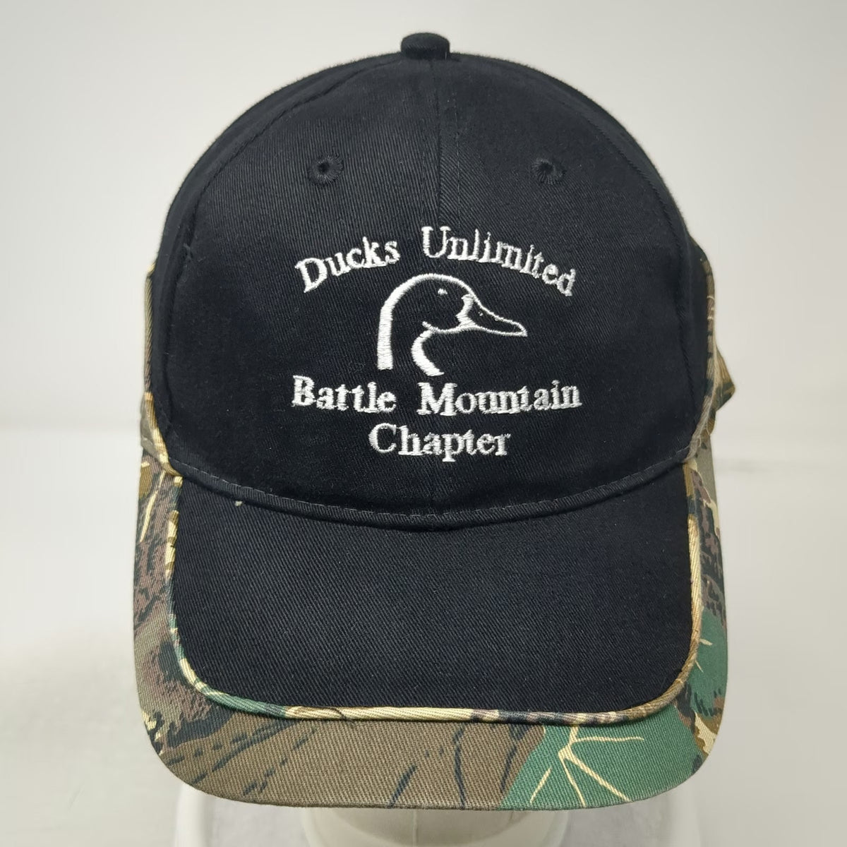 OTTO Baseball Cap Black One Size Ducks Unlimited Battle Mountain Camo Hat