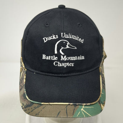 OTTO Baseball Cap Black One Size Ducks Unlimited Battle Mountain Camo Hat