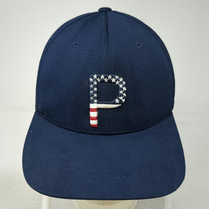 Puma Snapback Blue One Size Myrtle Beach National Golf Stars Stripes Hat