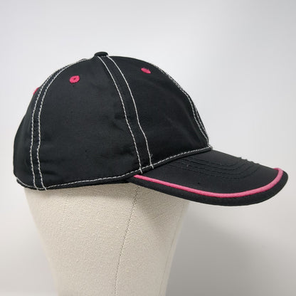 PING Baseball Cap Black Pink White One Size Performance Golf Contrast Stitch Hat