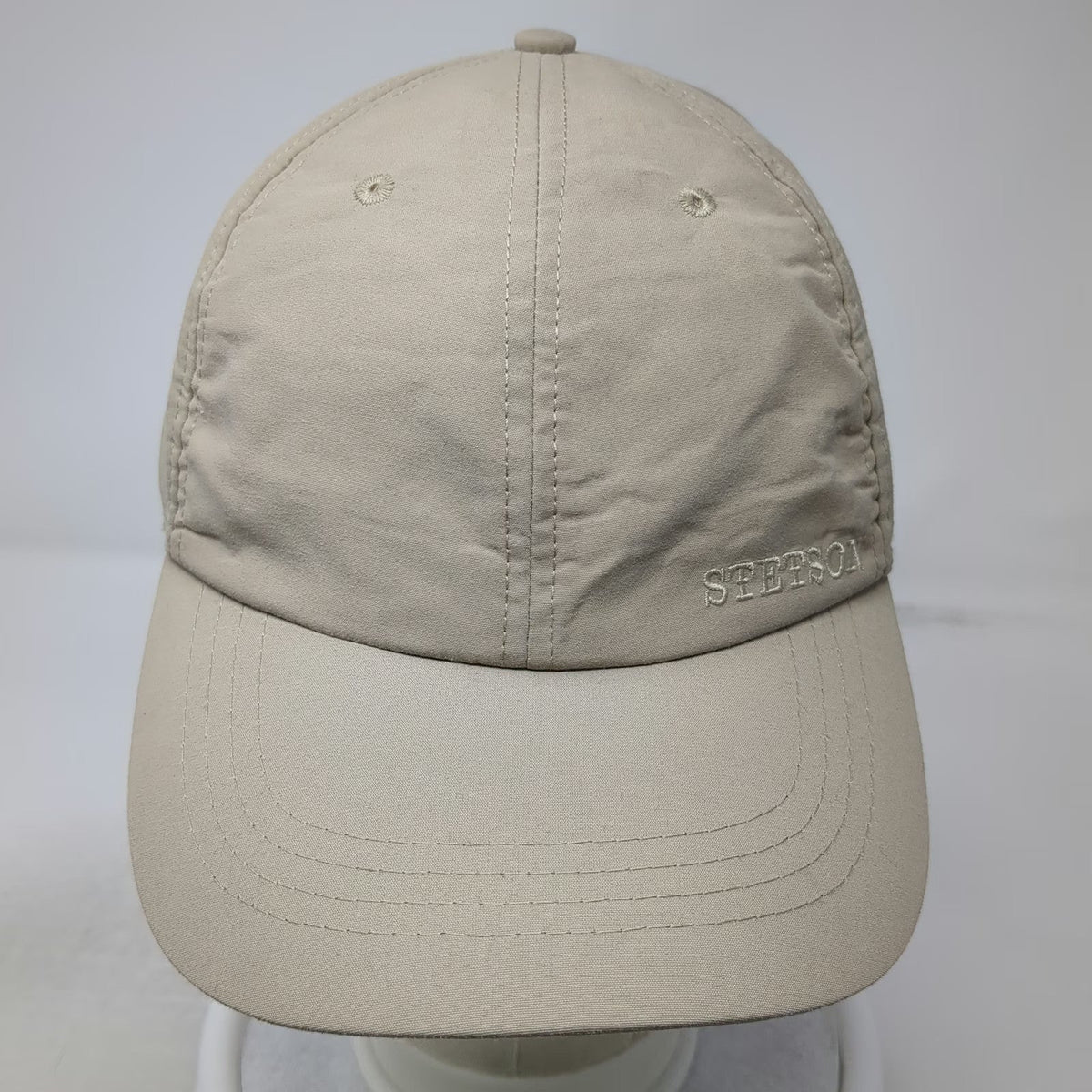 Stetson Baseball Cap Beige OSFM No Fly Zone Insect Repellent Sun Guard UPF 50